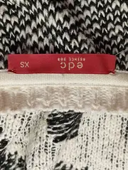 Vorschaubild 3 von Damen Strickjacke 34/XS Mehrfarbig Zebra Muster Casual Cardigan