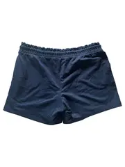Vorschaubild 6 von Damen Shorts Gr. 40-42 Dunkelblau Baumwolle Quasten
