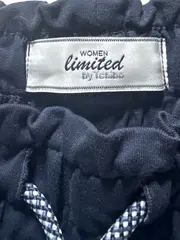 Vorschaubild 4 von Damen Shorts Gr. 40-42 Dunkelblau Baumwolle Quasten