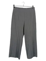 Vorschaubild 1 von Damen Anzughose Business Grau Gr. 40 Fischgrätmuster Elegant