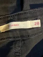 Vorschaubild 8 von 311 Shaping Skinny Jeans Damen W28 Schwarz Stretch Hose