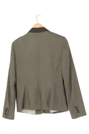 Vorschaubild 2 von Damen Blazer Grau Gr. 40/M Business Elegant Klassisch Büro