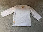 Vorschaubild 2 von Langarmshirt Baby Gr. 68 Blau Teddybär Applikation Baumwolle