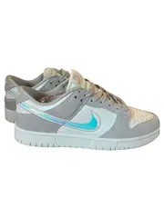 Vorschaubild 1 von Dunk Low Damen Sneaker Leder Wildleder Grau Gr. 38 Sportlich