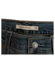 Vorschaubild 2 von Ribcage Straight Jeans Damen W30 L27 Hellblau High Waist