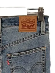 Vorschaubild 3 von Ribcage Straight Jeans Damen W30 L27 Hellblau High Waist