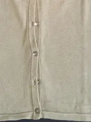 Vorschaubild 4 von Damen Strickjacke Oliv Gr. 38/M Casual Baumwolle