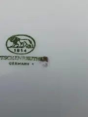 Vorschaubild 5 von Dekoschale Teller Blumenmuster Porzellan Weiß Klassisch