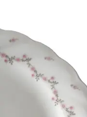 Vorschaubild 2 von Romantika Essteller Weiß Blumenmuster Porzellan Teller 19cm