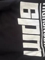 Vorschaubild 5 von Herren Kapuzenpullover Hoodie Gr. 50/L Schwarz Streetwear Baumwolle