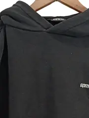 Vorschaubild 2 von Herren Kapuzenpullover Hoodie Gr. 50/L Schwarz Streetwear Baumwolle