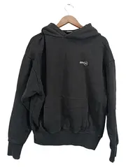 Vorschaubild 1 von Herren Kapuzenpullover Hoodie Gr. 50/L Schwarz Streetwear Baumwolle
