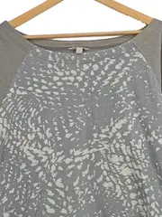 Vorschaubild 2 von Damen Pullover Grau Muster Casual Gr. 44/XXL