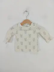 Vorschaubild 2 von Langarmshirt Winnie Puuh Gr. 62 Weiß Casual Baumwolle