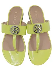 Vorschaubild 2 von Zehentrenner Damen Gr. 38 Gelb Casual Modern