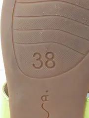 Vorschaubild 4 von Zehentrenner Damen Gr. 38 Gelb Casual Modern