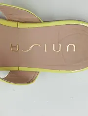 Vorschaubild 3 von Zehentrenner Damen Gr. 38 Gelb Casual Modern