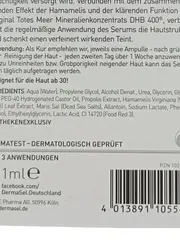 Vorschaubild 6 von Poren-Fein Kur Serum 3ml Damen Totes Meer Mineralien