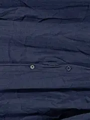 Vorschaubild 4 von Damen Hemdbluse Gr. 40 Blau Baumwolle Casual Langarm