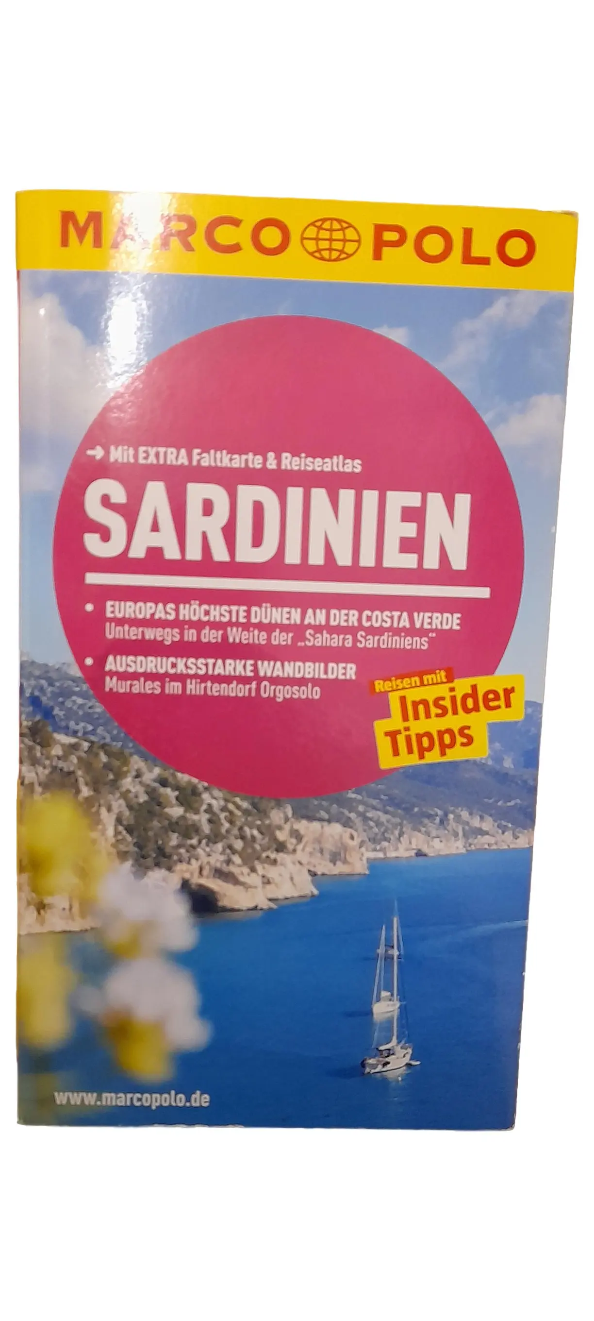 Marco Polo Reiseführer Sardinien Taschenbuch mit Faltkarte & Atlas
