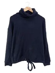 Vorschaubild 1 von Damen Pullover Rollkragen Schwarz Gr. 38/M Casual Strick