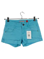 Vorschaubild 1 von Damen Jeans Shorts Türkis Gr. W29/38/M Casual Kurze Hose