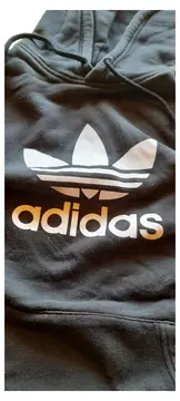 Vorschaubild 6 von Originals Trefoil Hoodie Kapuzenpullover Herren Gr. S Schwarz