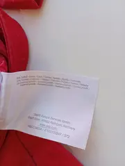 Vorschaubild 4 von Damen Stoffhose Rot Gr. 38 L32 Casual Uni Baumwolle