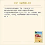 Vorschaubild 2 von Java Programmierung Grundlagen von Christian Ullenboom IT Buch Hardcover Deutsch