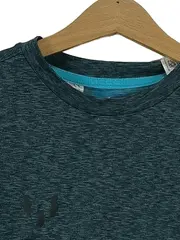 Vorschaubild 4 von Kinder T-Shirt Gr. 140 Sportlich Petrol Meliert Kurzarm