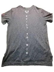 Vorschaubild 3 von Kinder T-Shirt Gr. 140 Sportlich Petrol Meliert Kurzarm