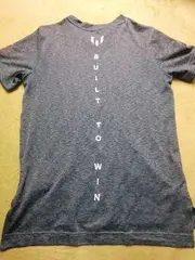 Vorschaubild 6 von Kinder T-Shirt Gr. 140 Sportlich Petrol Meliert Kurzarm