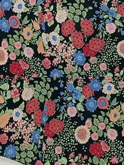 Vorschaubild 4 von Damen A-Linienrock Blumenmuster Gr. 34 Casual Mehrfarbig