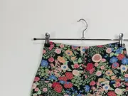 Vorschaubild 2 von Damen A-Linienrock Blumenmuster Gr. 34 Casual Mehrfarbig