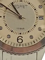 Vorschaubild 2 von Damenuhr Elegant Silber Armbanduhr Metall Strasssteine