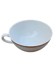 Vorschaubild 1 von Suppentasse Weiß Porzellan Klassisch 500ml Suppenschale mit Henkel