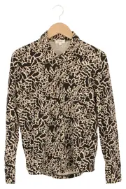 Vorschaubild 1 von Damen Hemdbluse Gr. 38/M Mehrfarbig Grafisch Modern Business