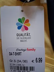 Vorschaubild 5 von Damen T-Shirt Gr. S Gelb