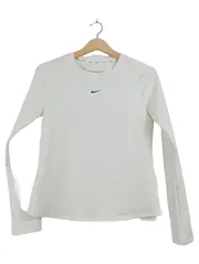 Vorschaubild 1 von Kinder Langarmshirt Sport 164 Weiß Logo Polyester