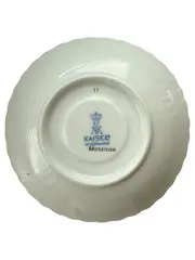 Vorschaubild 2 von KAISER Untertasse Unterteller Porzellan Weiß Klassisch Moosrose Blumen