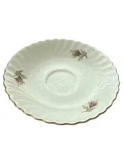 Vorschaubild 1 von KAISER Untertasse Unterteller Porzellan Weiß Klassisch Moosrose Blumen