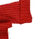 Vorschaubild 3 von Kinder Mädchen Pullover Strickpullover Rollkragen Rot Gr. 128, 130