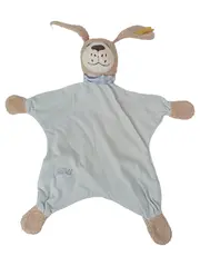 Vorschaubild 1 von Baby Kuscheltier Hase gestreift mehrfarbig 33cm