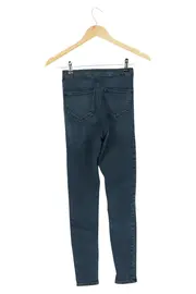 Vorschaubild 2 von Damen Jeans Slim Fit Blau Gr. 38/M Casual Stretch Denim Hose