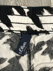 Vorschaubild 5 von Damen Stoffhose L Mehrfarbig Grafisch Casual Viskose