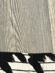 Vorschaubild 3 von Damen Stoffhose L Mehrfarbig Grafisch Casual Viskose