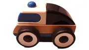 Vorschaubild 1 von Lillabo Holz Auto Spielzeug Mehrfarbig Holzspielzeug Kunststoff