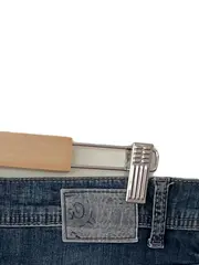 Vorschaubild 3 von Jeansrock Damen Minirock Blau Gr. 38 Baumwolle Casual