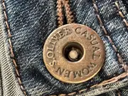 Vorschaubild 8 von Jeansrock Damen Minirock Blau Gr. 38 Baumwolle Casual