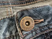 Vorschaubild 4 von Jeansrock Damen Minirock Blau Gr. 38 Baumwolle Casual